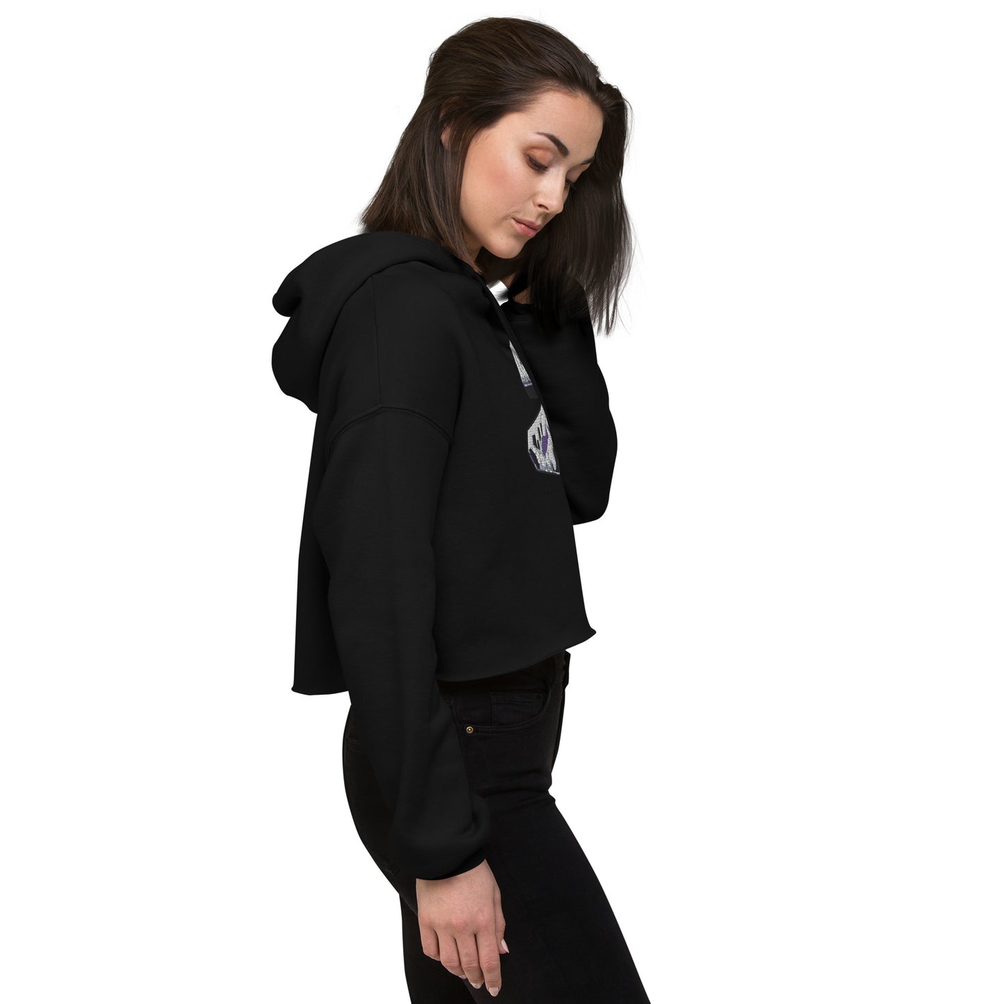 Catcalling Etcetera Crop Hoodie