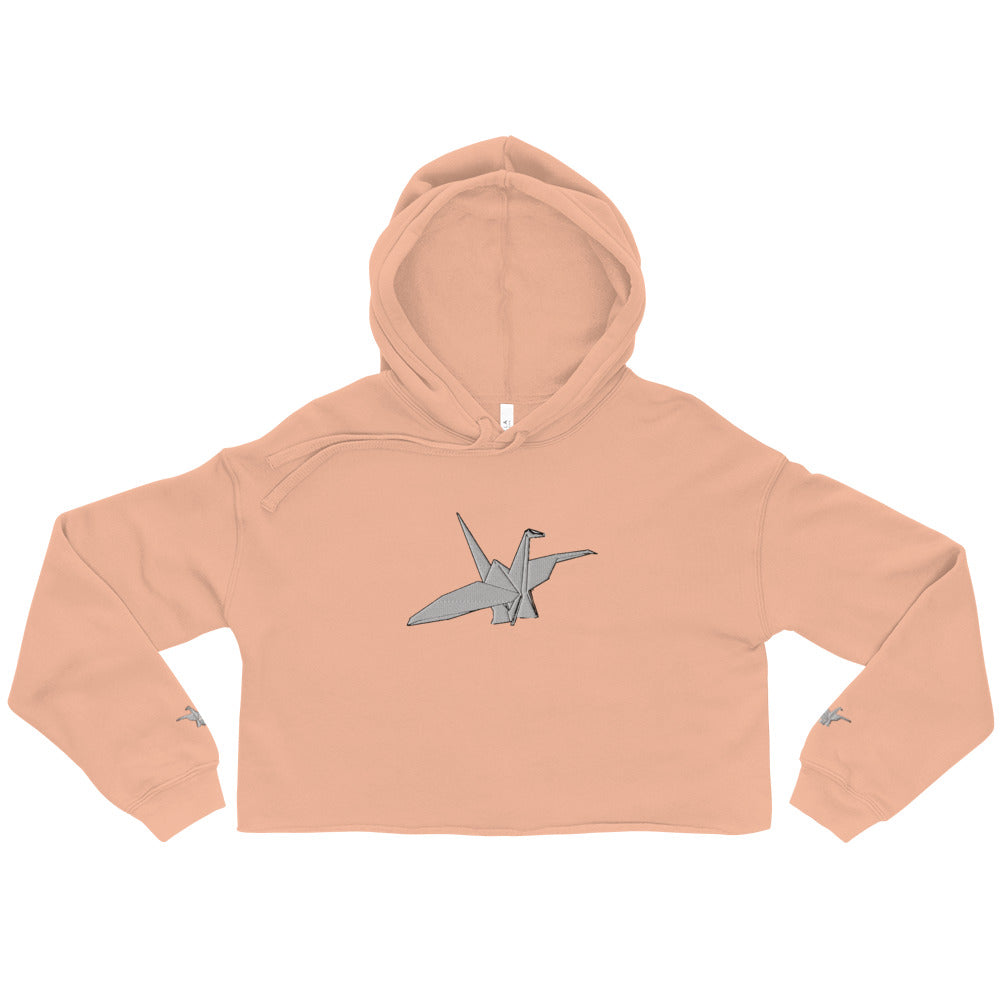 Orizuru Crop Hoodie