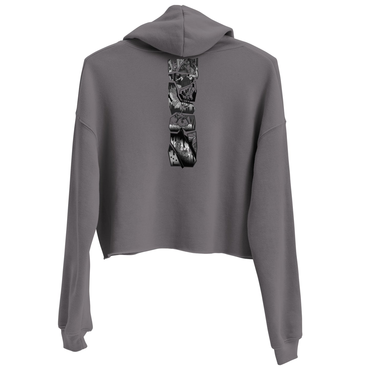 Catcalling Etcetera Crop Hoodie