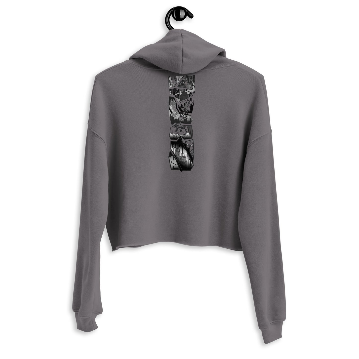 Catcalling Etcetera Crop Hoodie