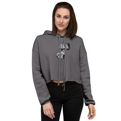 Catcalling Etcetera Crop Hoodie