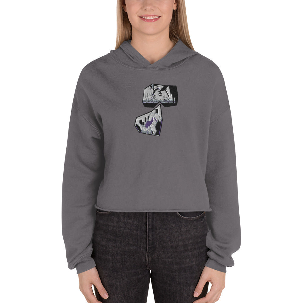 Catcalling Etcetera Crop Hoodie