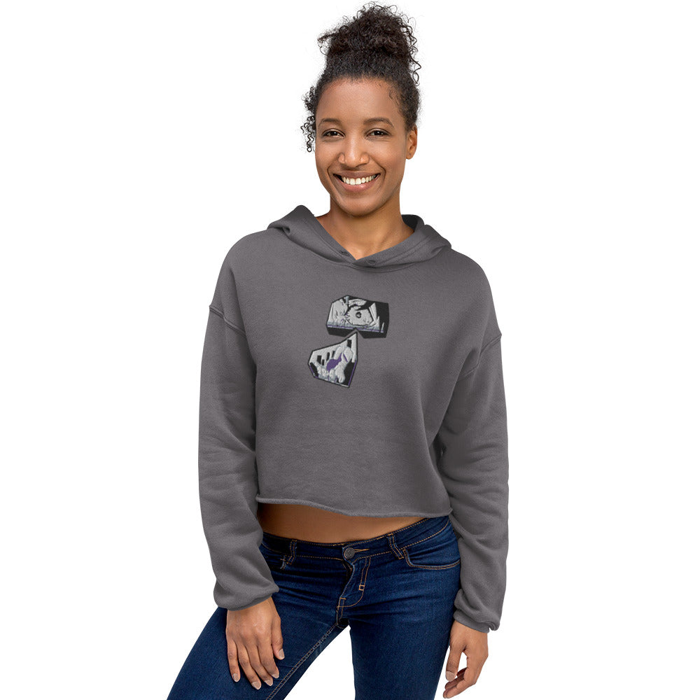 Catcalling Etcetera Crop Hoodie