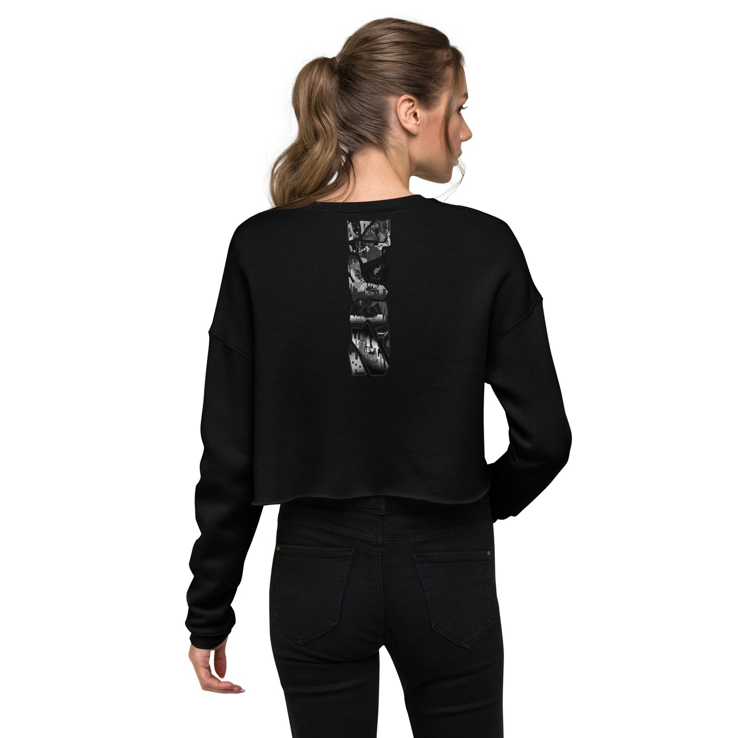 Catcalling Etcetera Crop Sweatshirt