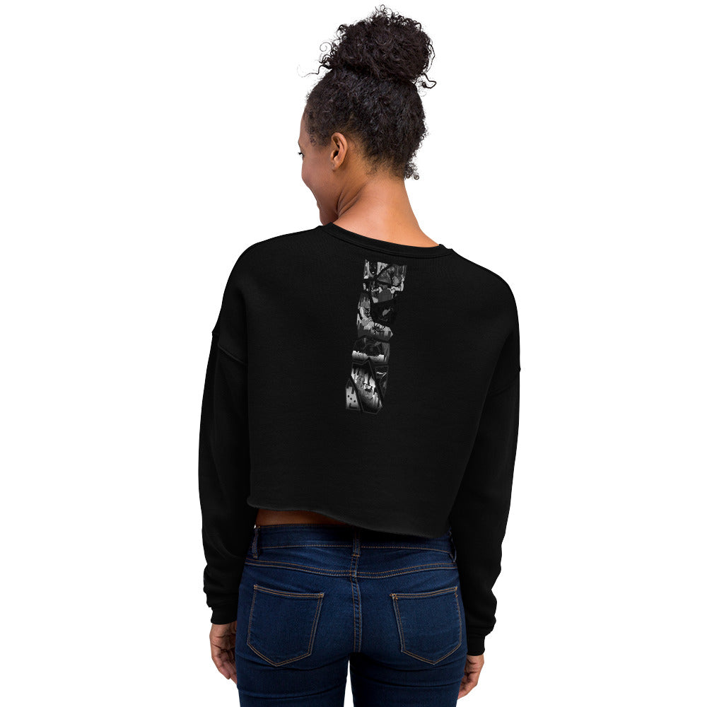 Catcalling Etcetera Crop Sweatshirt