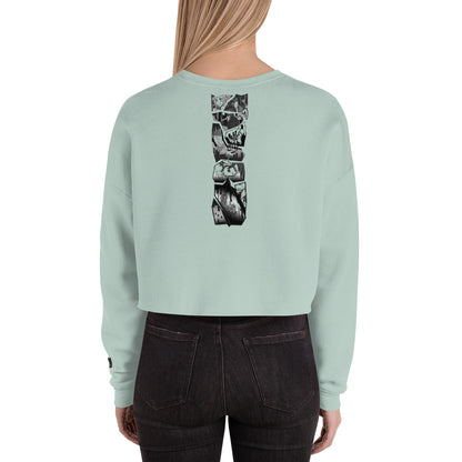 Catcalling Etcetera Crop Sweatshirt