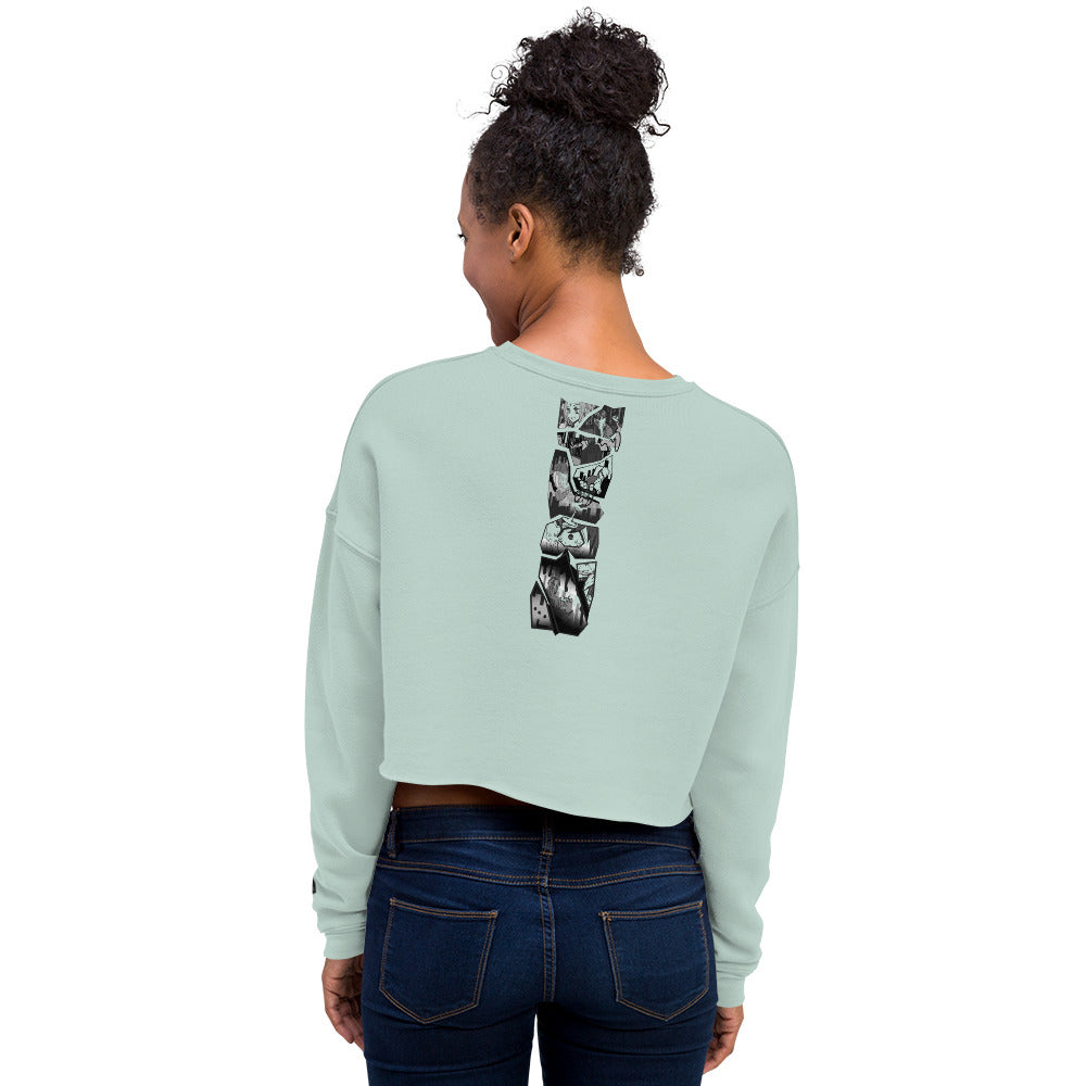 Catcalling Etcetera Crop Sweatshirt