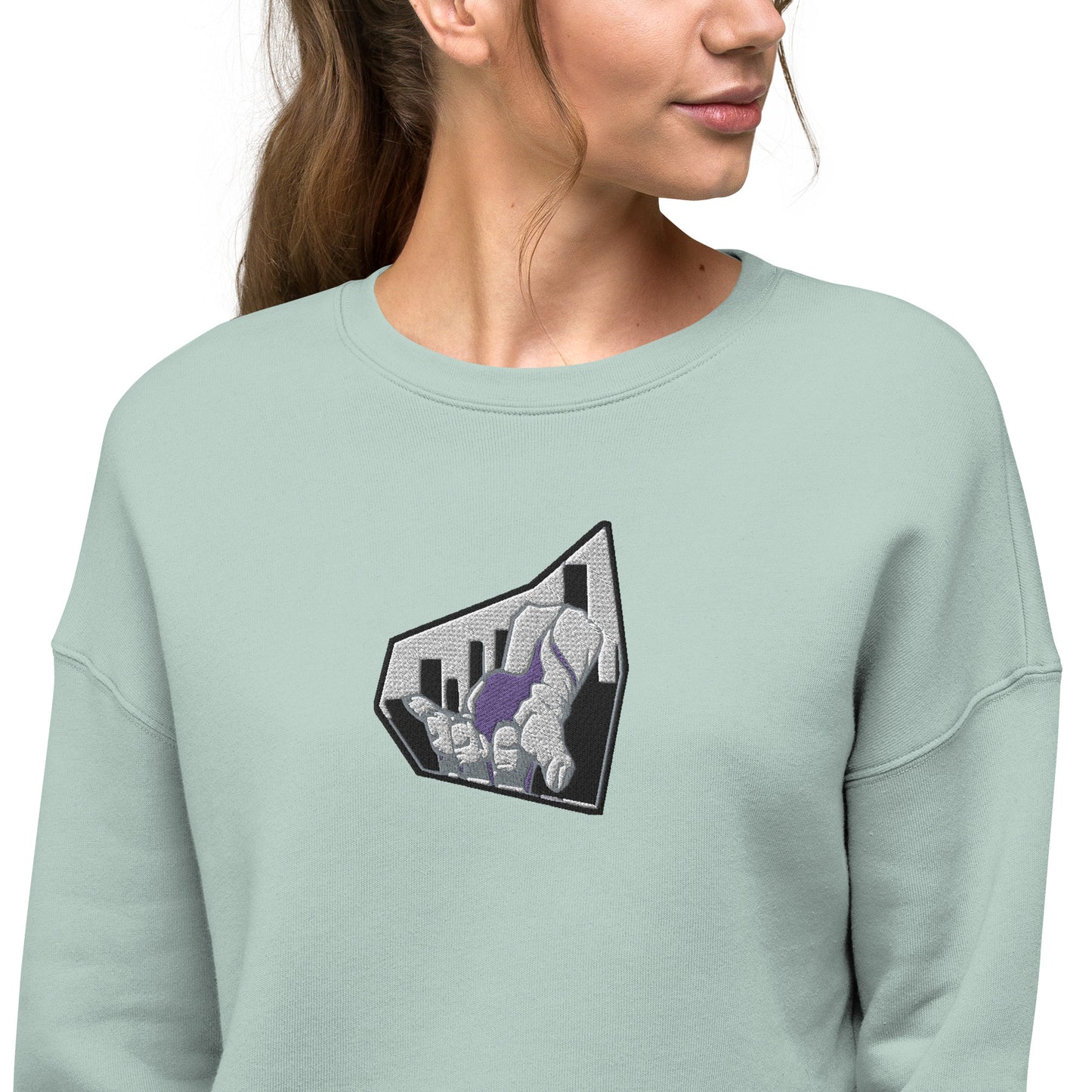 Catcalling Etcetera Crop Sweatshirt