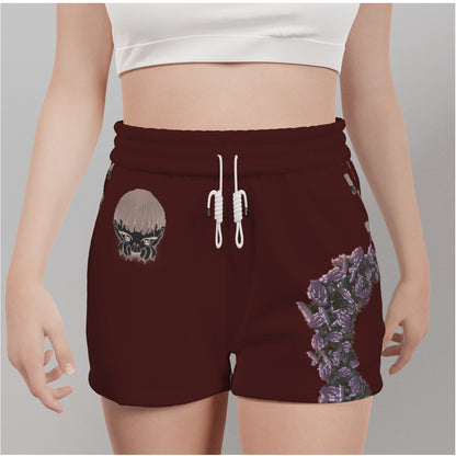 Creeping Flower Casual Shorts