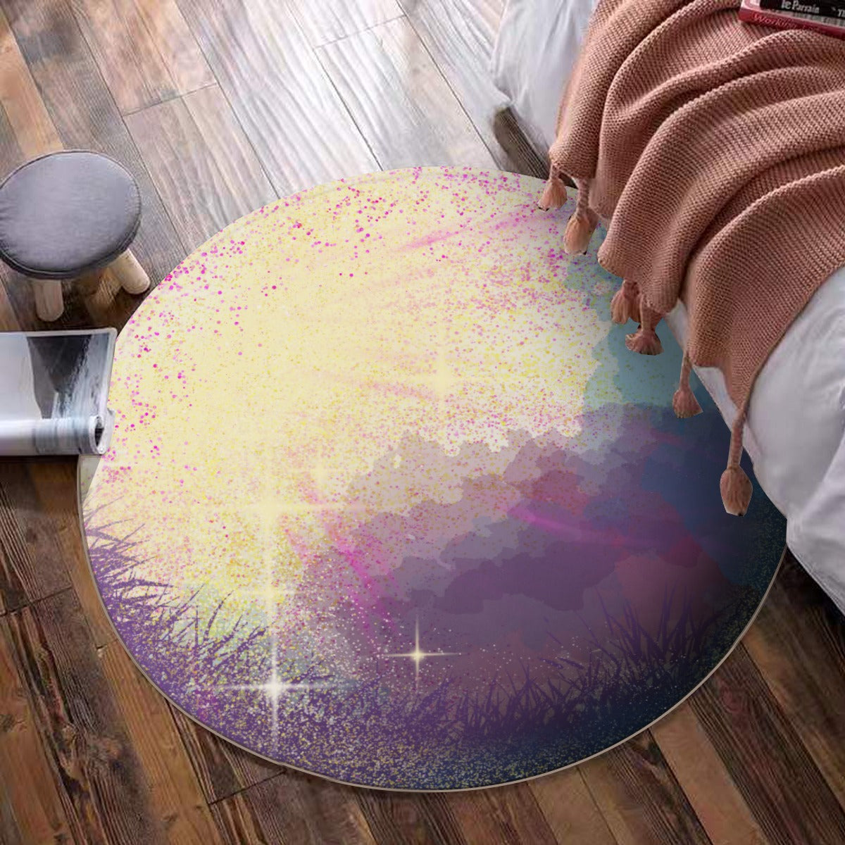 A Cool Mist Foldable Round Mat