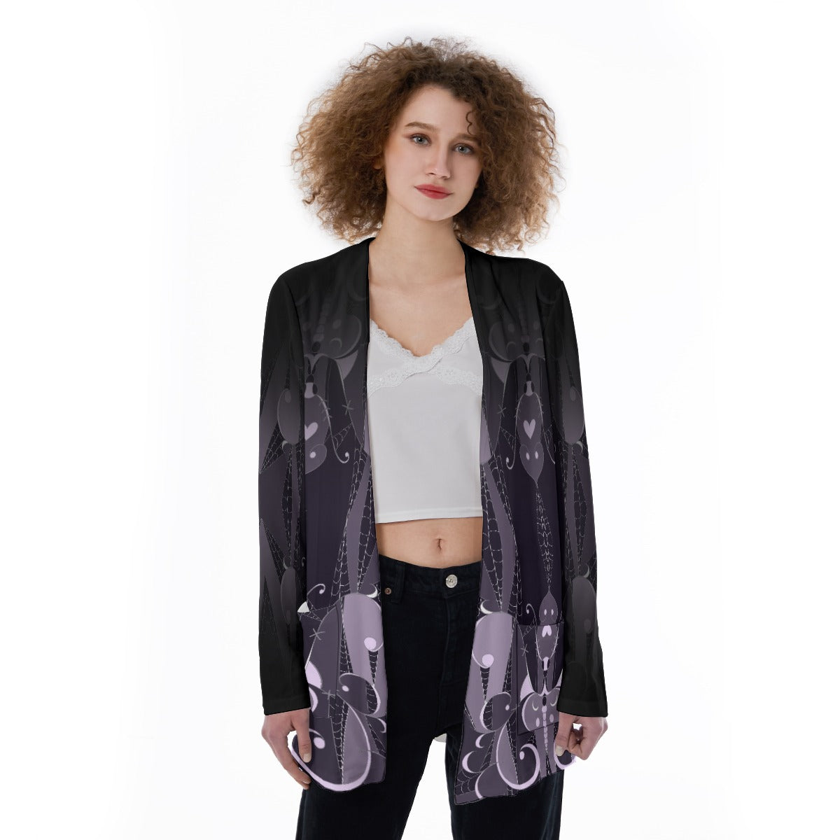 Night Bug Women's Patch Pocket Cardigan