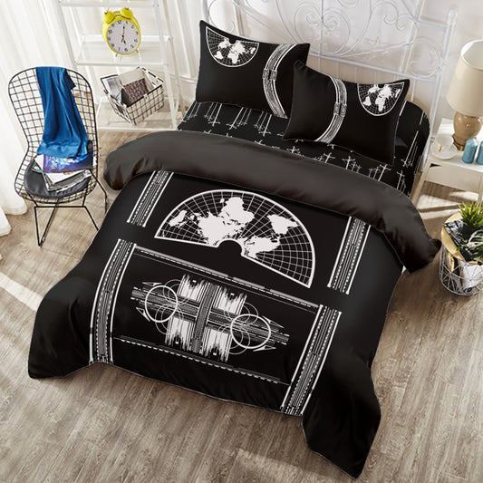 Dash City Four-Piece Duvet Cover Set | Widened