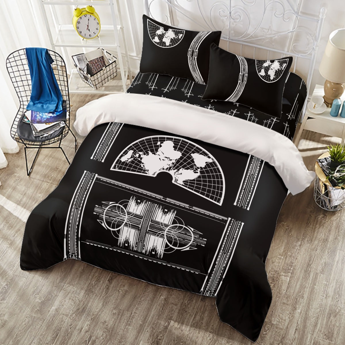 Dash City Four-Piece Duvet Cover Set | Widened