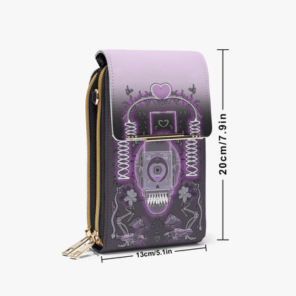 Skull Garden Mobile Phone Chest Bag