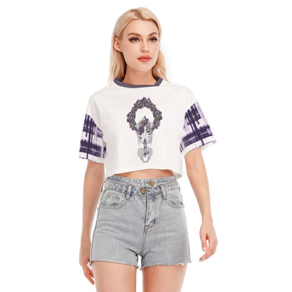 Anxiety Bloom Women's Cropped T-shirt | Cotton