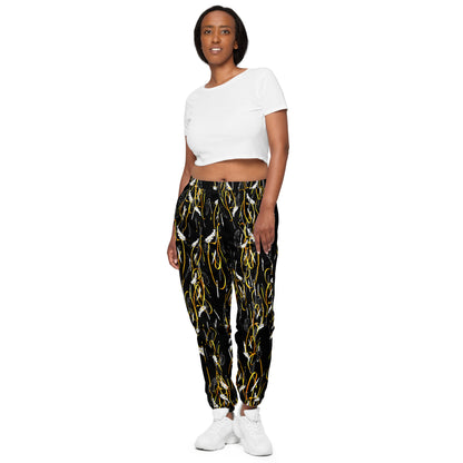 Answer My Quilly Patterned Track Pants