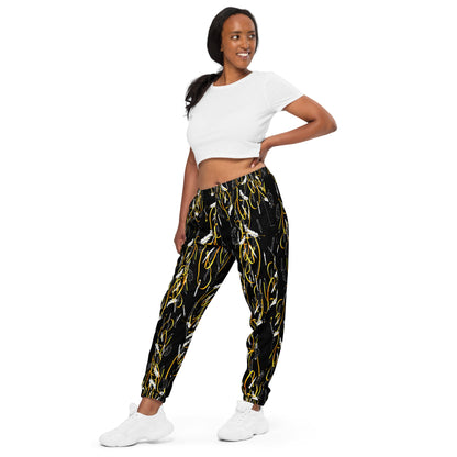 Answer My Quilly Patterned Track Pants