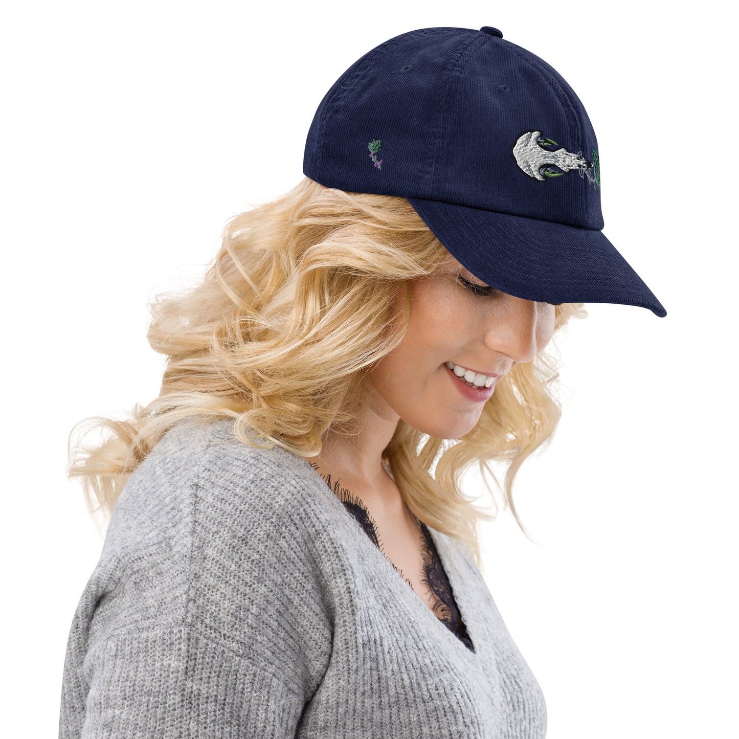 Raven AntiCorona Corduroy Hat