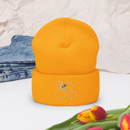 A Bees A-Buzzin' Cuffed Beanie Hat