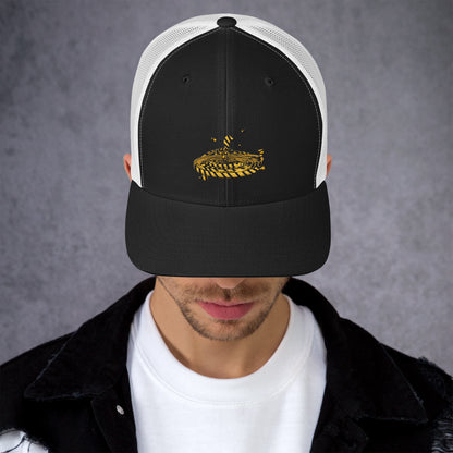 Cautious Drip Trucker Cap