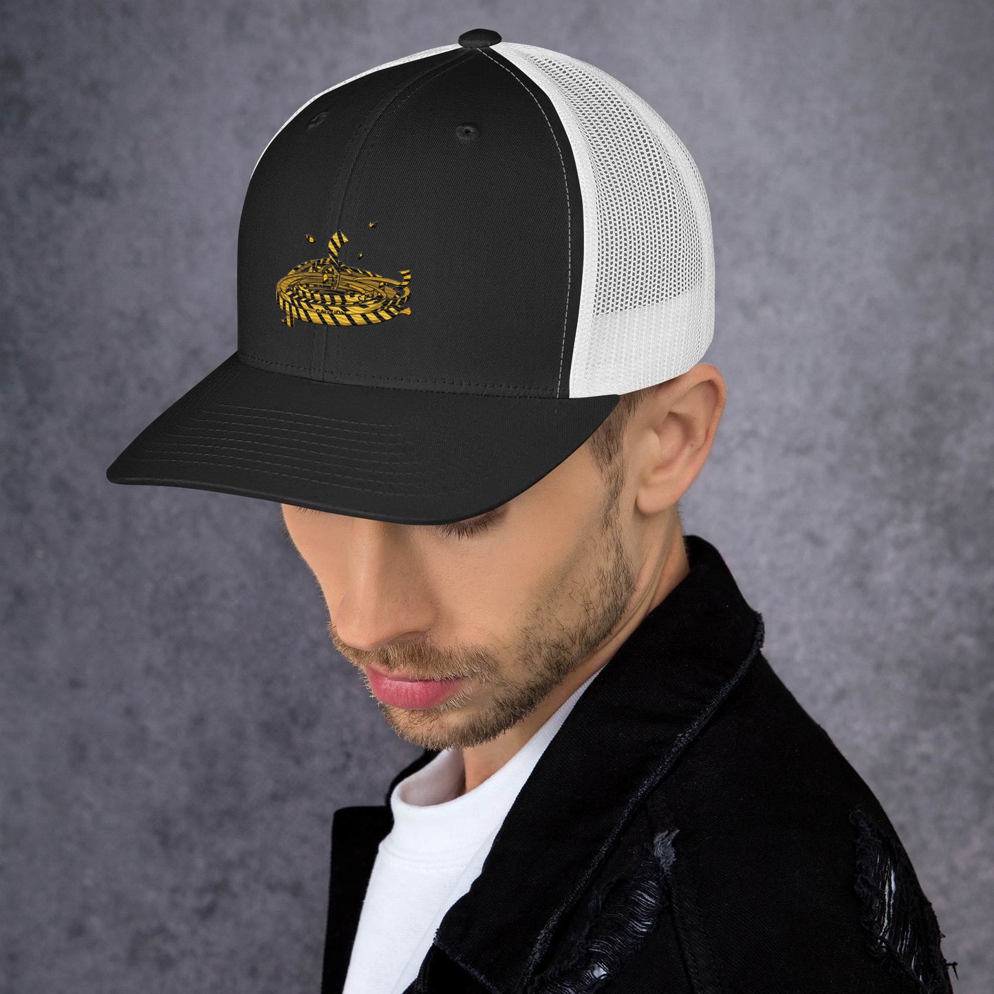 Cautious Drip Trucker Cap