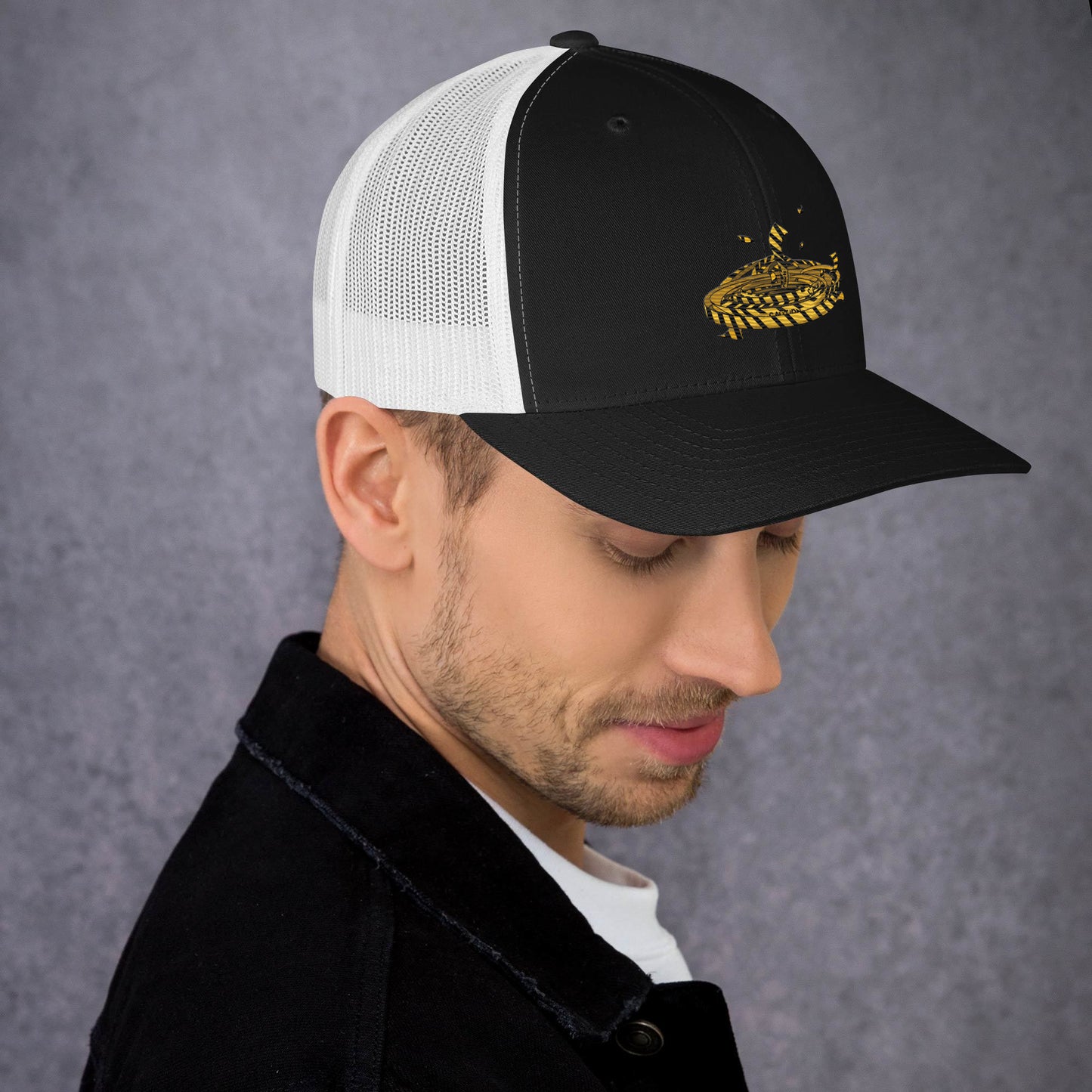 Cautious Drip Trucker Cap