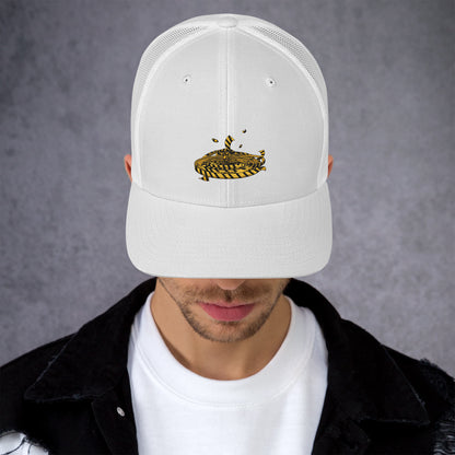 Cautious Drip Trucker Cap