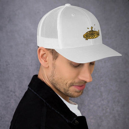 Cautious Drip Trucker Cap